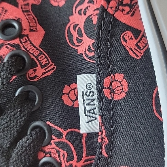 Van's Authentic Brand new in the box authentic uper textile.size men 9.5. - Picture 5 of 11